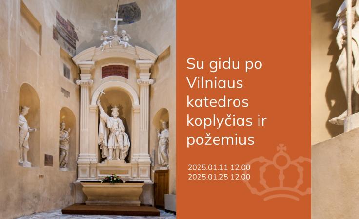 Su gidu po Vilniaus katedros koplyčias ir požemius