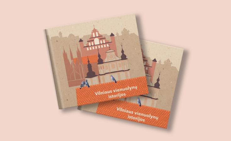 Knyga vaikams „Vilniaus vienuolynų istorijos“