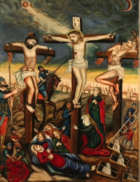 Sedos bažnyčios paveikslų ciklas „Kryžiaus kelio stotys“